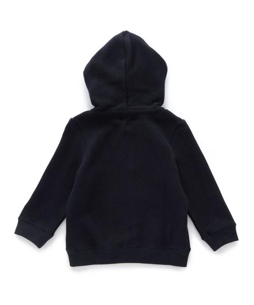 green label relaxing（グリーンレーベルリラクシング）の「【BABY】リンクスパール パーカーロングスリーブ◆（パーカー・キッズ・グレー/ネイビー・75cm/85cm）」の5枚目の写真