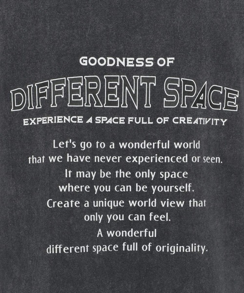 PAGEBOY（ページボーイ）の「ロックチュニックTシャツ（Tシャツ/カットソー・レディース・チャコールグレー/ブラウン系その他/オフホワイト・FREE）」の12枚目の写真