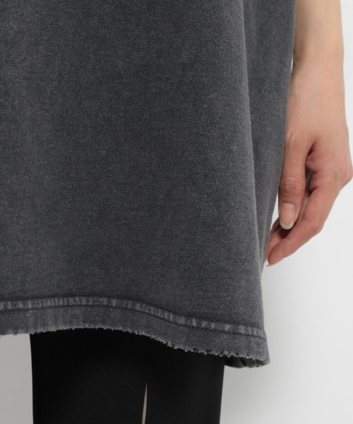 PAGEBOY（ページボーイ）の「ロックチュニックTシャツ（Tシャツ/カットソー・レディース・チャコールグレー/ブラウン系その他/オフホワイト・FREE）」の16枚目の写真
