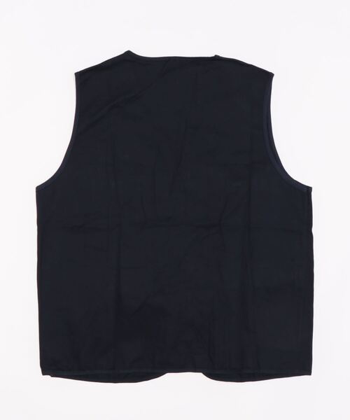 Monocoro toppi(モノコロトッピ)の「メンズライク ワイド フィッシングベスト(ベスト・レディース・ネイビー/ベージュ・L/2L/3L/M)」の3枚目の写真