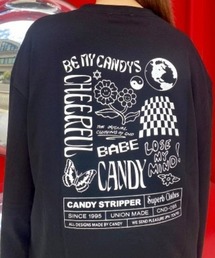 Candy Stripper | CHEERFUL CANDY L/S Tシャツ(Tシャツ/カットソー)