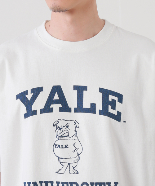 JOURNAL STANDARD(ジャーナルスタンダード)の「【YALE×JOURNAL STANDARD】名古屋 ヘビーウェイトTシャツ(Tシャツ/カットソー・メンズ・ホワイト/ブラック系その他・MEDIUM/LARGE)」の21枚目の写真