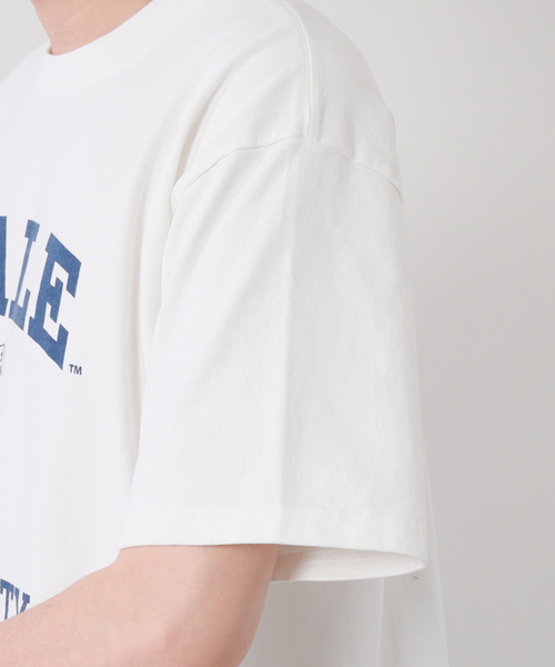 JOURNAL STANDARD(ジャーナルスタンダード)の「【YALE×JOURNAL STANDARD】名古屋 ヘビーウェイトTシャツ(Tシャツ/カットソー・メンズ・ホワイト/ブラック系その他・MEDIUM/LARGE)」の12枚目の写真