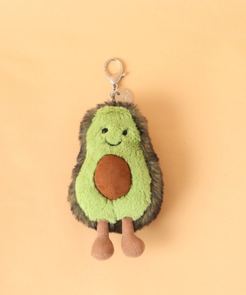 BIRTHDAY BAR(バースデイバー)の「【JELLY CAT】Amuseable Bag Charm(キーホルダー・レディース・ホワイト/グリーン・フリー)」の2枚目の写真