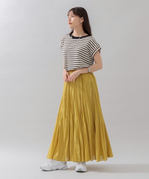 Paradise Picnic（パラダイスピクニック）の「前後2WAYワッフルプルオーバー（Tシャツ/カットソー・レディース・ブラック/チャコールグレー/ホワイト/グリーン・FREE）」の22枚目の写真