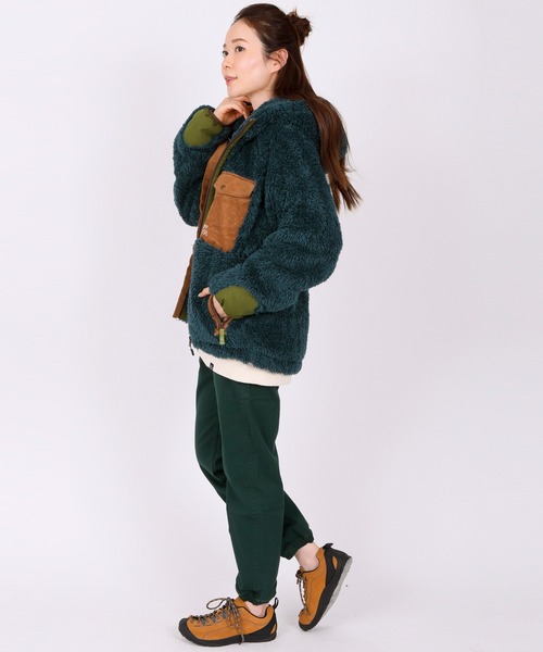 KRIFF MAYER Lady's Collection(クリフメイヤーレディースコレクション)の「シャギーボアフードJK(その他アウター・レディース・モカ/ネイビー/ベージュ/カラフル/カーキ/ナチュラル/グレー・MEDIUM/LARGE)」の20枚目の写真