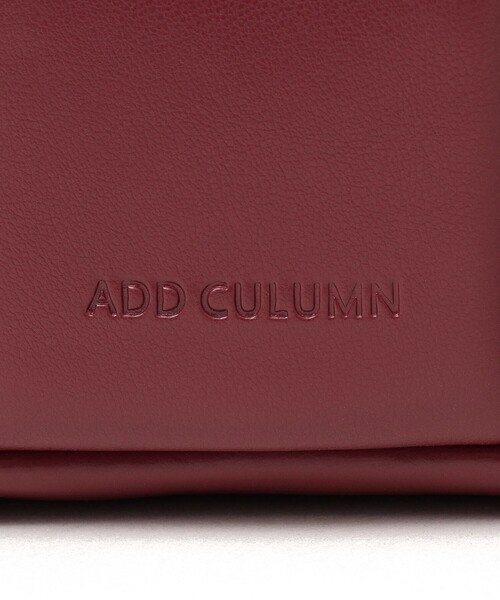 ADD CULUMN（アドカラム）の「ADD CULUMN:PUFF CROSS BODY CHAIN◆（ショルダーバッグ・レディース・ブラック/ライトホワイト/ワイン・ONE SIZE）」の10枚目の写真