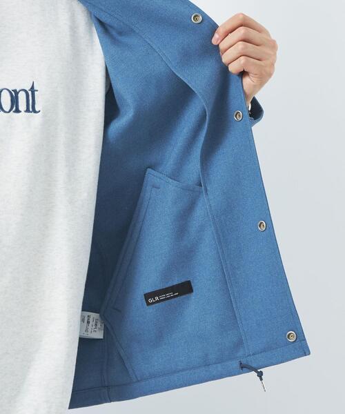 green label relaxing（グリーンレーベルリラクシング）の「テック フラノ コーチジャケット -ストレッチ・マシンウオッシャブル・防シワ-（その他アウター・メンズ・グレー/ターコイズブルー/ダークグレー・S/M/L/XL）」の11枚目の写真