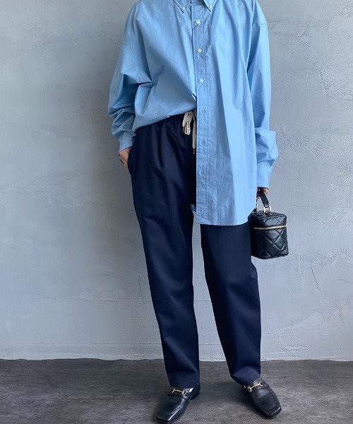 UNIVERSAL OVERALL（ユニバーサルオーバーオール）の「【FINEBOYS 2月号掲載】[UNIVERSAL OVERALL/ユニバーサルオーバーオール] 別注 シェフパンツ（その他パンツ・レディース・ブラック/ネイビー/オリーブ/レオパード/ワンウォッシュ・S/M/L）」の3枚目の写真