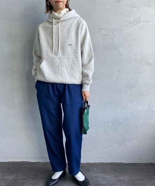 UNIVERSAL OVERALL（ユニバーサルオーバーオール）の「【FINEBOYS 2月号掲載】[UNIVERSAL OVERALL/ユニバーサルオーバーオール] 別注 シェフパンツ（その他パンツ・レディース・ブラック/ネイビー/オリーブ/レオパード/ワンウォッシュ・S/M/L）」の4枚目の写真