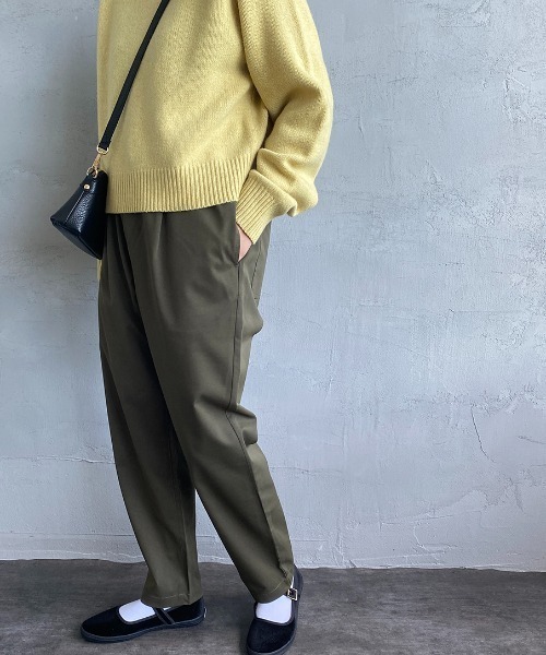 UNIVERSAL OVERALL（ユニバーサルオーバーオール）の「【FINEBOYS 2月号掲載】[UNIVERSAL OVERALL/ユニバーサルオーバーオール] 別注 シェフパンツ（その他パンツ・レディース・ブラック/ネイビー/オリーブ/レオパード/ワンウォッシュ・S/M/L）」の13枚目の写真