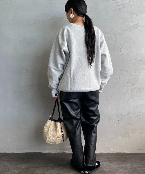 UNIVERSAL OVERALL（ユニバーサルオーバーオール）の「【FINEBOYS 2月号掲載】[UNIVERSAL OVERALL/ユニバーサルオーバーオール] 別注 シェフパンツ（その他パンツ・レディース・ブラック/ネイビー/オリーブ/レオパード/ワンウォッシュ・S/M/L）」の9枚目の写真