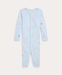 POLO RALPH LAUREN CHILDRENSWEAR | オールオーバー ポニー コンバーチブル ガウン カバーオール(ロンパース)