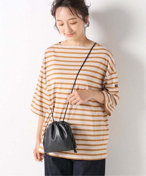 IENA(イエナ)の「【ESLOW/エスロー】 DRAWSTRING バッグ(ショルダーバッグ・レディース・ブラック/カーキ/グレー系その他・FREE)」の6枚目の写真