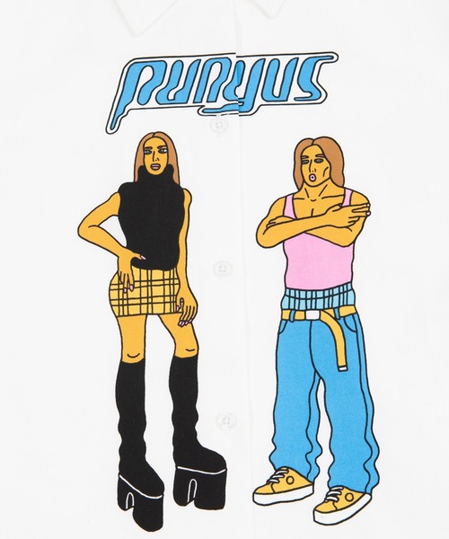 PUNYUS(プニュズ)の「90sアイコン半袖シャツ(シャツ/ブラウス・レディース・ホワイト/ベージュ・2/4/3/1)」の13枚目の写真