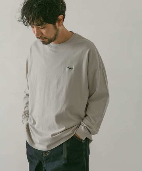 PENNEYS(ぺニーズ)の「『別注』PENNEYS×DOORS THE FOX ワッペンロングTシャツ(Tシャツ/カットソー・メンズ・ホワイト/ブラック/ベージュ/グレー系その他・MEDIUM/LARGE)」の22枚目の写真