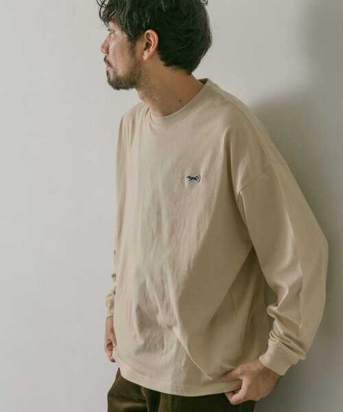 PENNEYS(ぺニーズ)の「『別注』PENNEYS×DOORS THE FOX ワッペンロングTシャツ(Tシャツ/カットソー・メンズ・ホワイト/ブラック/ベージュ/グレー系その他・MEDIUM/LARGE)」の12枚目の写真