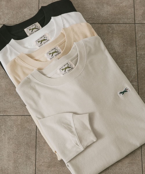 PENNEYS(ぺニーズ)の「『別注』PENNEYS×DOORS THE FOX ワッペンロングTシャツ(Tシャツ/カットソー・メンズ・ホワイト/ブラック/ベージュ/グレー系その他・MEDIUM/LARGE)」の13枚目の写真