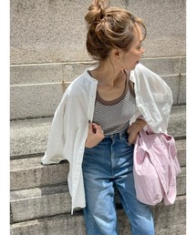 ulu | Linen big silhouette long sleeve shirt(シャツ/ブラウス)