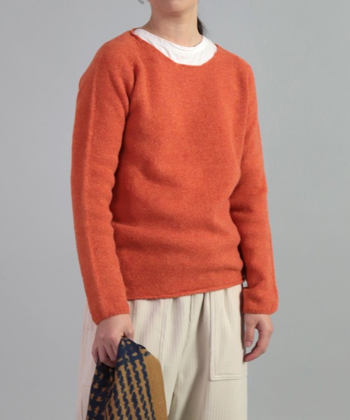 NOR'EASTERLY（ノアイースターリー）の「[NOR’EASTERLY ] L/S WIDE NECK（ニット/セーター・レディース・ベージュ/イエロー/オレンジ/レッド/ブルー・34/36）」の20枚目の写真