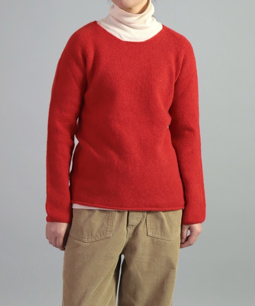 NOR'EASTERLY（ノアイースターリー）の「[NOR’EASTERLY ] L/S WIDE NECK（ニット/セーター・レディース・ベージュ/イエロー/オレンジ/レッド/ブルー・34/36）」の6枚目の写真