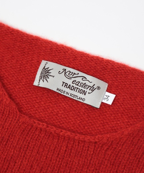 NOR'EASTERLY（ノアイースターリー）の「[NOR’EASTERLY ] L/S WIDE NECK（ニット/セーター・レディース・ベージュ/イエロー/オレンジ/レッド/ブルー・34/36）」の16枚目の写真