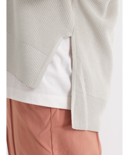 Lugnoncure（ルノンキュール）の「Vネックニットベスト（ベスト・レディース・ブラック/イエロー/ベージュ・ﾌﾘ-）」の6枚目の写真