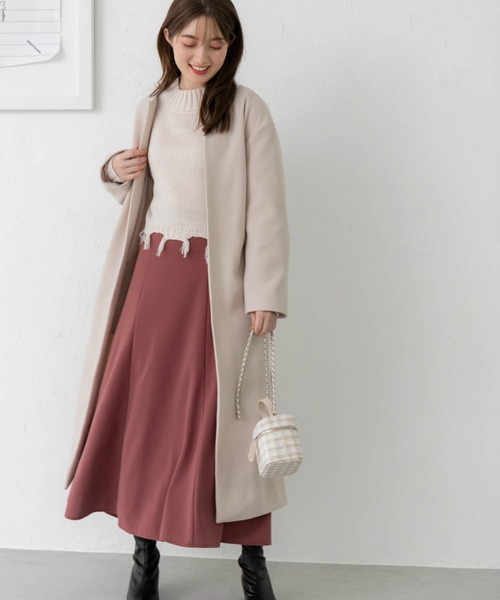 fifth（フィフス）の「Aラインフレアロングスカート（スカート・レディース・ブラック/ピンク/マスタード/キャメル・M）」の17枚目の写真