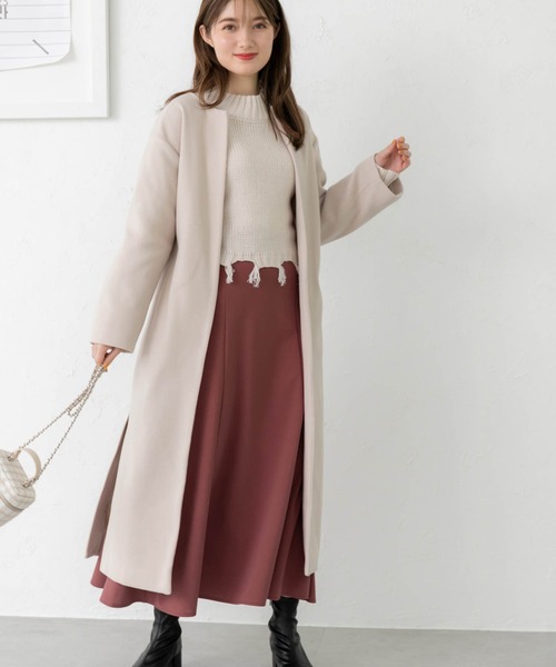 fifth（フィフス）の「Aラインフレアロングスカート（スカート・レディース・ブラック/ピンク/マスタード/キャメル・M）」の18枚目の写真