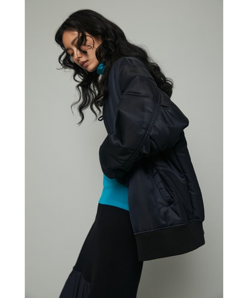 HeRIN.CYE（ヘリンドットサイ）の「Too big MA-1（MA-1・レディース・グレー/ブラック/カーキ・FREE）」の10枚目の写真