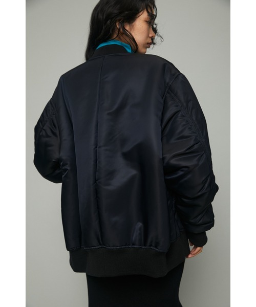 HeRIN.CYE（ヘリンドットサイ）の「Too big MA-1（MA-1・レディース・グレー/ブラック/カーキ・FREE）」の11枚目の写真