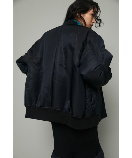 HeRIN.CYE（ヘリンドットサイ）の「Too big MA-1（MA-1・レディース・グレー/ブラック/カーキ・FREE）」の12枚目の写真