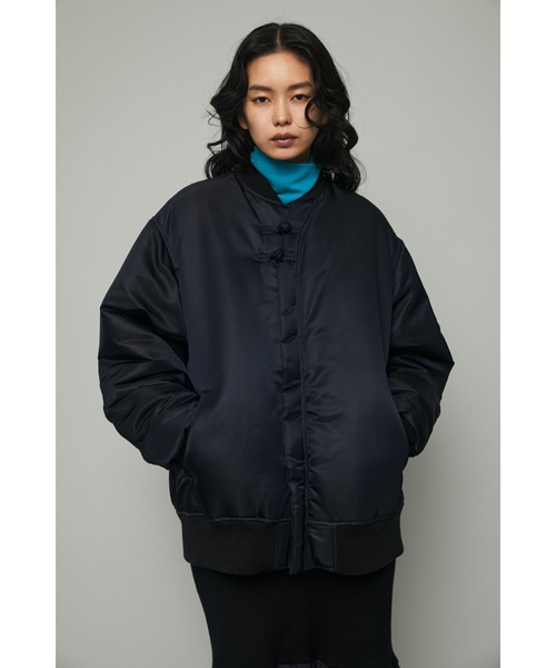 HeRIN.CYE（ヘリンドットサイ）の「Too big MA-1（MA-1・レディース・グレー/ブラック/カーキ・FREE）」の13枚目の写真