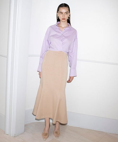 EIMY ISTOIRE（エイミーイストワール）の「ベーシックマーメイドスカート（スカート・レディース・ブラック/ベージュ/アイボリー・FREE）」の14枚目の写真