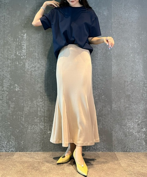 EIMY ISTOIRE（エイミーイストワール）の「ベーシックマーメイドスカート（スカート・レディース・ブラック/ベージュ/アイボリー・FREE）」の12枚目の写真