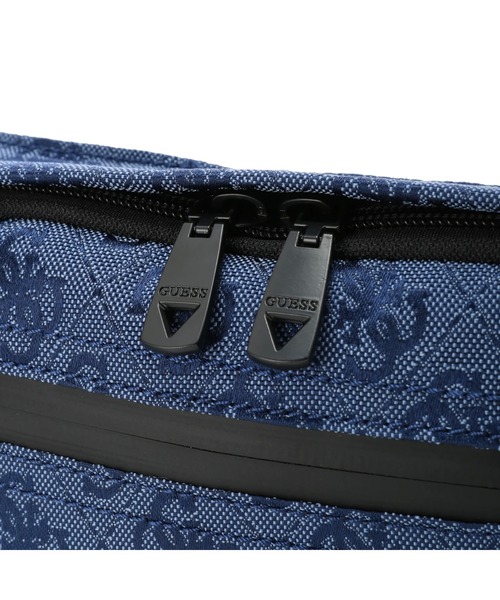 Guess(ゲス)の「VEZZOLA NYLON Squared Bum Bag(ボディバッグ/ウエストポーチ・メンズ・ブラック/オフホワイト/ダークブルー・ONE SIZE)」の7枚目の写真