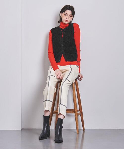 UNITED ARROWS ニットベスト UNITED ARROWS（ユナイテッドアローズ）の「FUR/CMB ニット