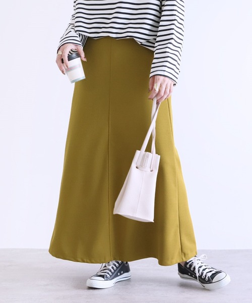 reca(レカ)の「ナロースカート(スカート・レディース・ライトブラウン/ブラック/オリーブ・FREE)」の17枚目の写真