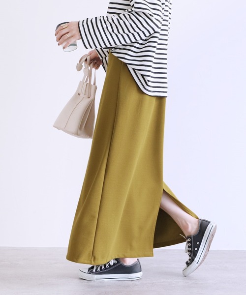 reca(レカ)の「ナロースカート(スカート・レディース・ライトブラウン/ブラック/オリーブ・FREE)」の18枚目の写真