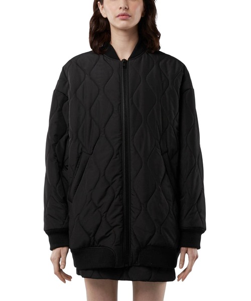 MSGM（エムエスジーエム）の「キルティング ブルゾン（ブルゾン・レディース・ブラック・38）」の2枚目の写真