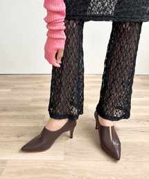 フロントスリット ブーティー (7.0cmヒール)