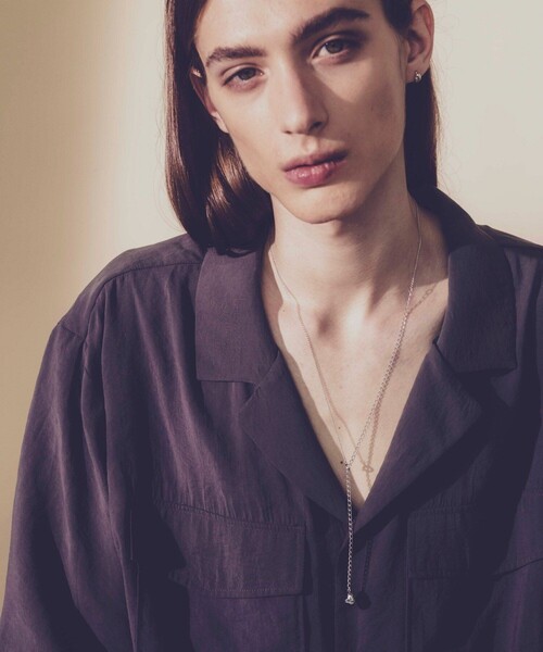 and cloud（アンドクラウド）の「Catnap 2way Long Necklace（ネックレス・レディース・イエローゴールド/ブラック/シルバー・FREE）」の16枚目の写真