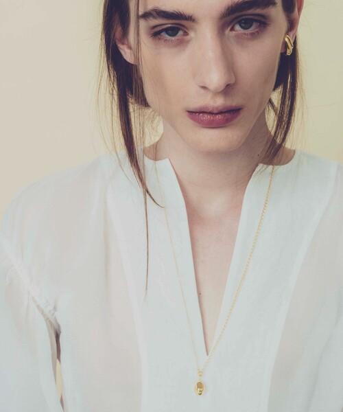 and cloud（アンドクラウド）の「Catnap 2way Long Necklace（ネックレス・レディース・イエローゴールド/ブラック/シルバー・FREE）」の13枚目の写真