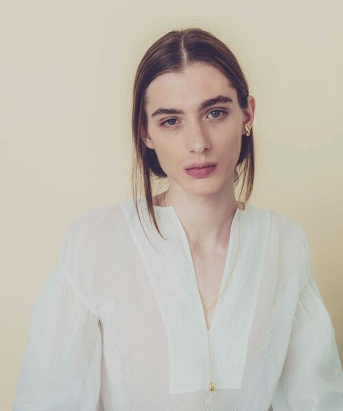 and cloud（アンドクラウド）の「Catnap 2way Long Necklace（ネックレス・レディース・イエローゴールド/ブラック/シルバー・FREE）」の12枚目の写真