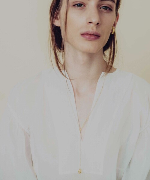 and cloud（アンドクラウド）の「Catnap 2way Long Necklace（ネックレス・レディース・イエローゴールド/ブラック/シルバー・FREE）」の11枚目の写真