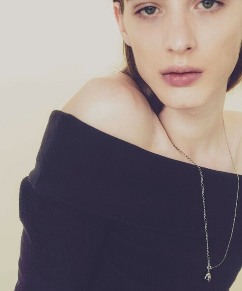 and cloud（アンドクラウド）の「Catnap 2way Long Necklace（ネックレス・レディース・イエローゴールド/ブラック/シルバー・FREE）」の9枚目の写真