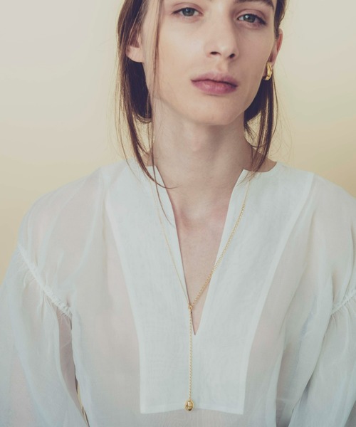 and cloud（アンドクラウド）の「Catnap 2way Long Necklace（ネックレス・レディース・イエローゴールド/ブラック/シルバー・FREE）」の17枚目の写真