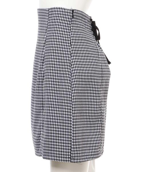 INGNI（イング）の「BACKレースUPミニスカート(セットアップ対応)（スカート・レディース・ブラック/ベージュ/ブラウン系その他2/ホワイト系5・FREE）」の6枚目の写真