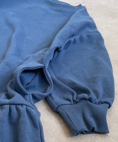 Life Support Products（ライフサポートプロダクツ）の「裏毛裾ティアードワンピ（80～130cm）（ワンピース・キッズ・ピンク/チャコール/ブルー・80/90/95/100/110/120/130）」の7枚目の写真