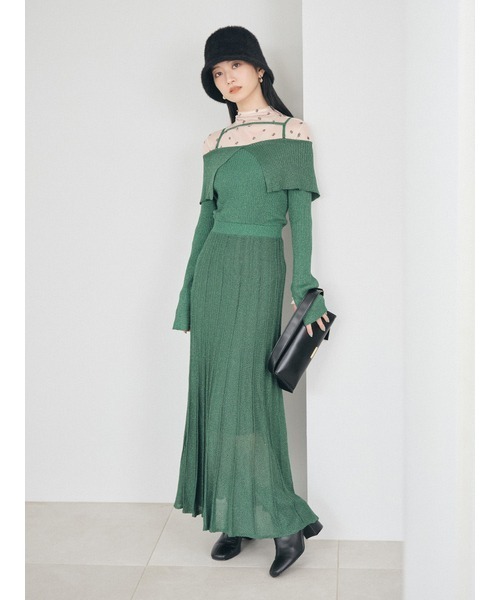 LILY BROWN（リリーブラウン）の「パイピングフラップショルダー（ショルダーバッグ・レディース・ブラック/シルバー/その他・FREE）」の16枚目の写真